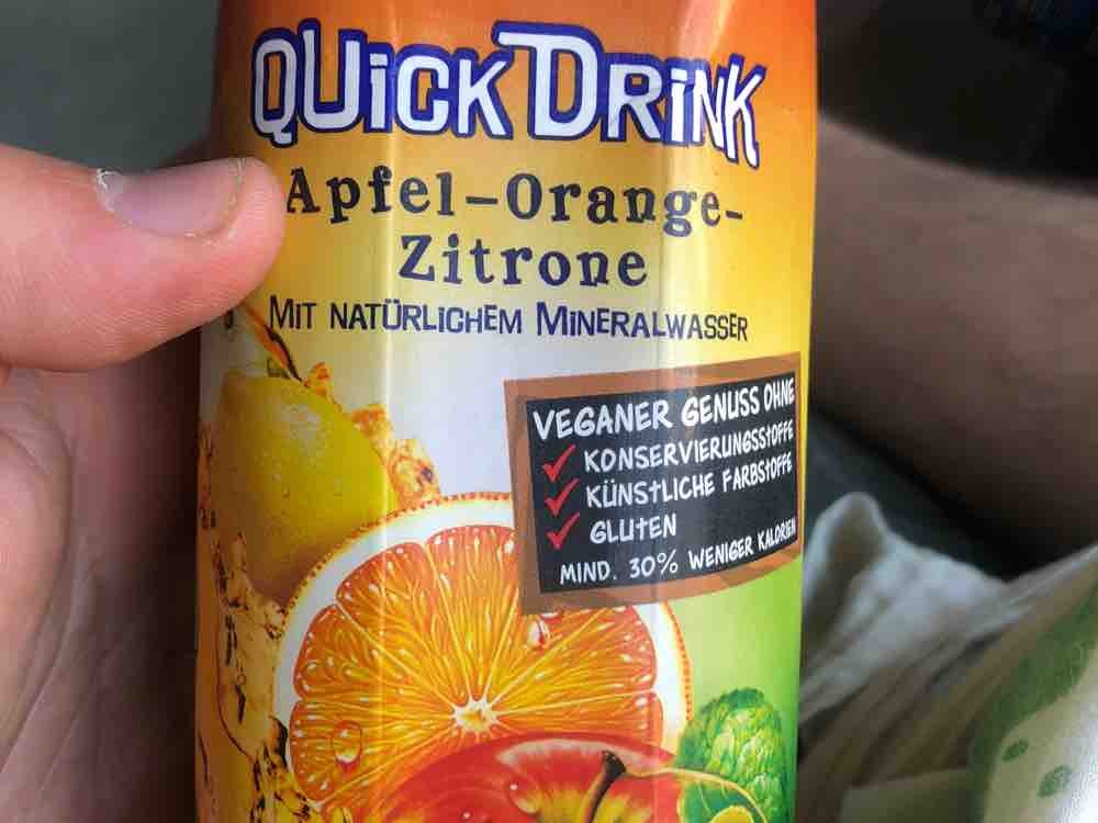 Christinen, Quick Drink, Apfel - Orange - Zitrone Kalorien - Getränke ...