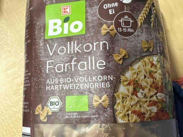 Vollkorn Farfalle, aus Bio-Vollkorn-Hartweizen von dario.mosberg | Hochgeladen von: dario.mosberger