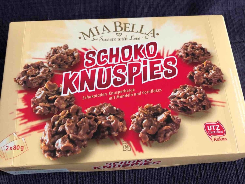 Schoko Knuspies, Schokoladen-Knusperberge mit Mandeln und Cornfl | Hochgeladen von: Jelena81
