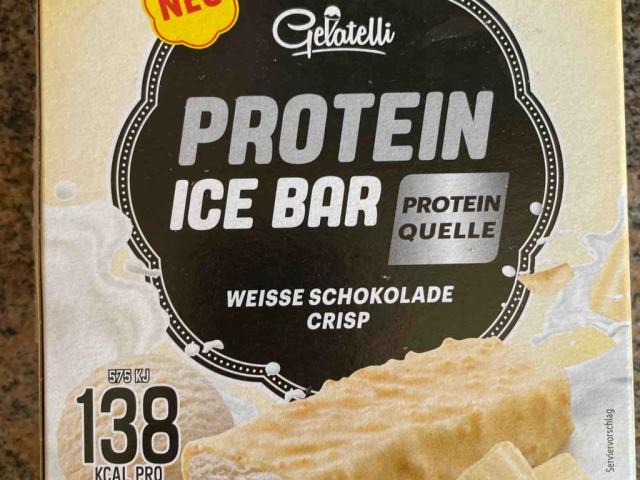 Protein ICE Bar, weiße Schokolade crisp von pascal116 | Hochgeladen von: pascal116