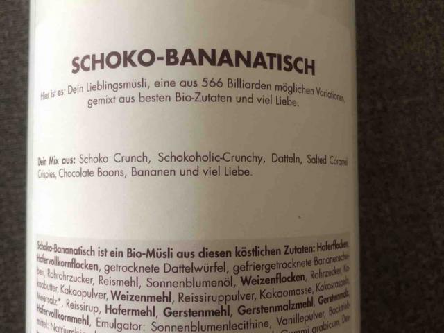 MyMuesli Schoko Banane Mix von selina6969143 | Hochgeladen von: selina6969143