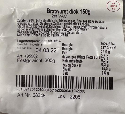 Bratwurst dick | Hochgeladen von: alexx