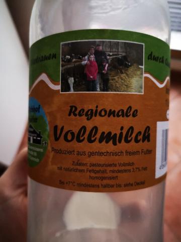 Regionale Vollmilch, 3.7 % Fett von FitCorgy | Hochgeladen von: FitCorgy