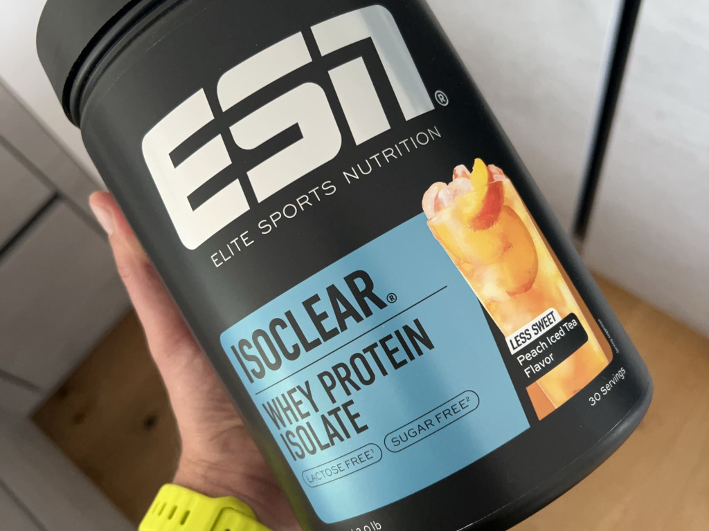 Isoclear Whey Protein Isolate, Peach Iced Tea - less sweat von p | Hochgeladen von: pati1911 Isoclear Whey Protein Isolate, Peach Iced Tea - less sweat von p | Hochgeladen von: pati1911