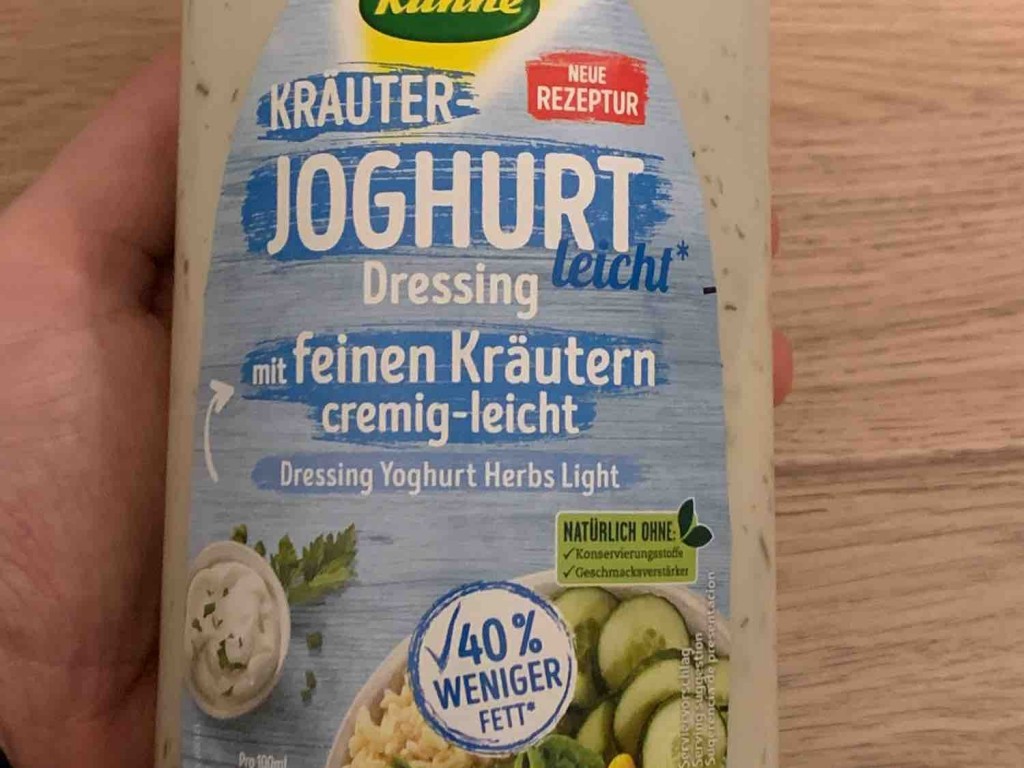 Kühne, Joghurt Kräuter Dressing, light Kalorien - Saucen, Dressing - Fddb