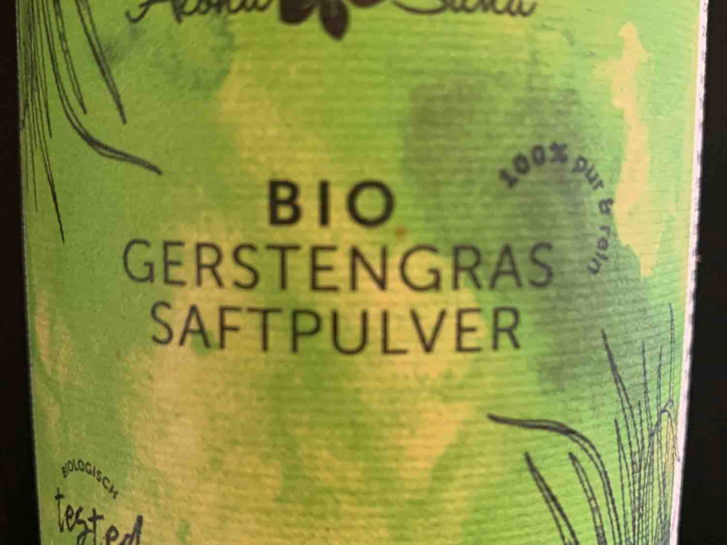 Bio Gerstengras Saftpulver von frausonnenschein | Hochgeladen von: frausonnenschein