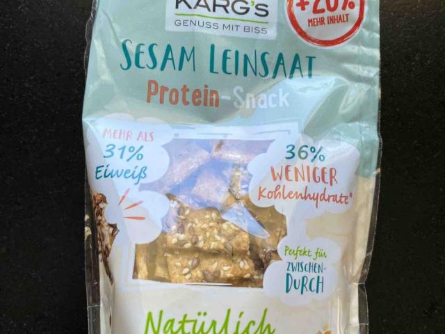 Dr. Kargs Sesam Leinsaat Protein Snack von Wonderland984 | Hochgeladen von: Wonderland984