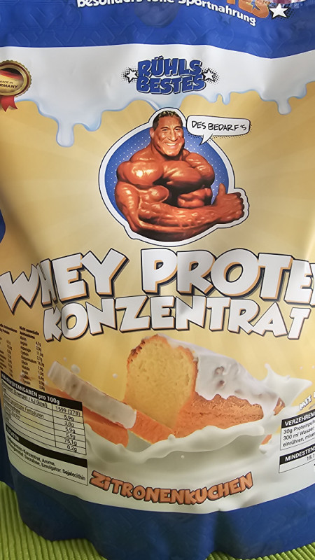 Whey Protein Konzentrat (Zitronenkuchen) von Rouqe8 | Hochgeladen von: Rouqe8