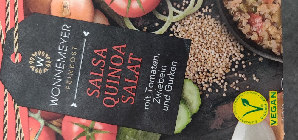 Salsa Quinoa Salat, mit Tomaten, Zwiebeln und Gurken von benarno | Hochgeladen von: benarnold