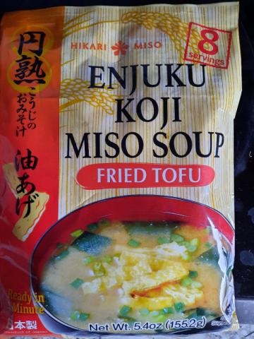 Enjuku Koji Miso Soup, Fried Tofu by Fleetpaw | Uploaded by: Fleetpaw