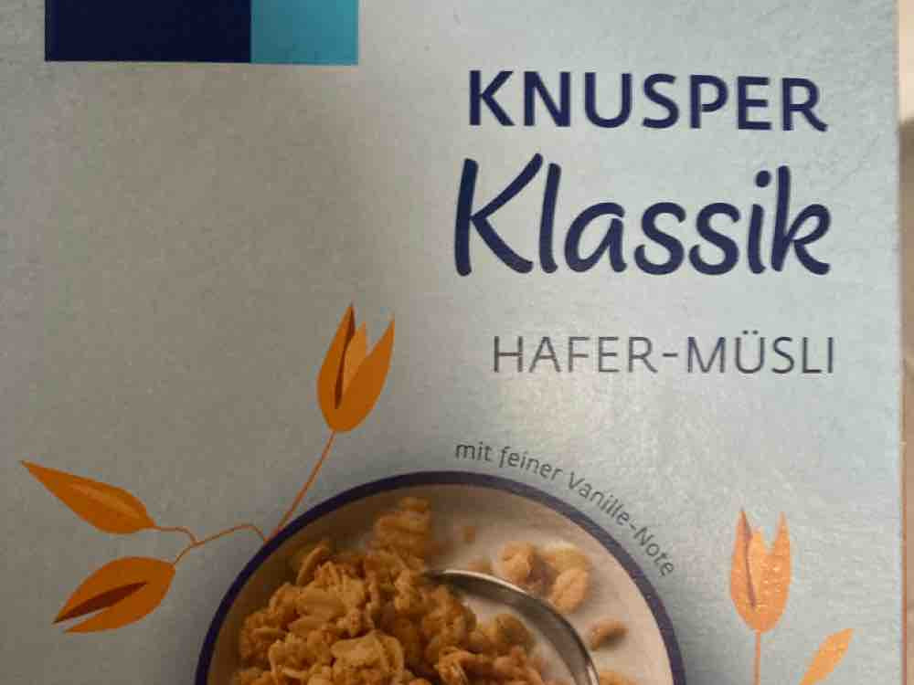 Hafer Müsli Knusper Klassik, 50% weniger Zucker von florianborrm | Hochgeladen von: florianborrmann104