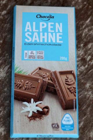 Edelrahmschokolade, Alpensahne | Hochgeladen von: Notenschlüssel
