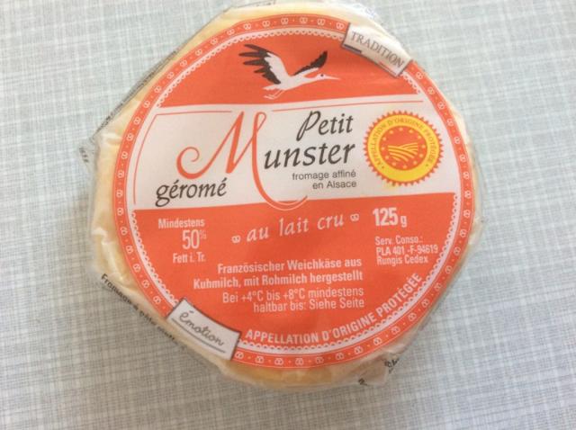 Petit Munster Käse, Kuhmilch min 50% Fett i. Tr. | Hochgeladen von: rks