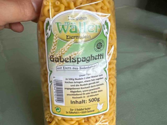 Gabelspaghetti, mit Eiern aus Bodenhaltung von oezcanoeztuerk285 | Hochgeladen von: oezcanoeztuerk2855