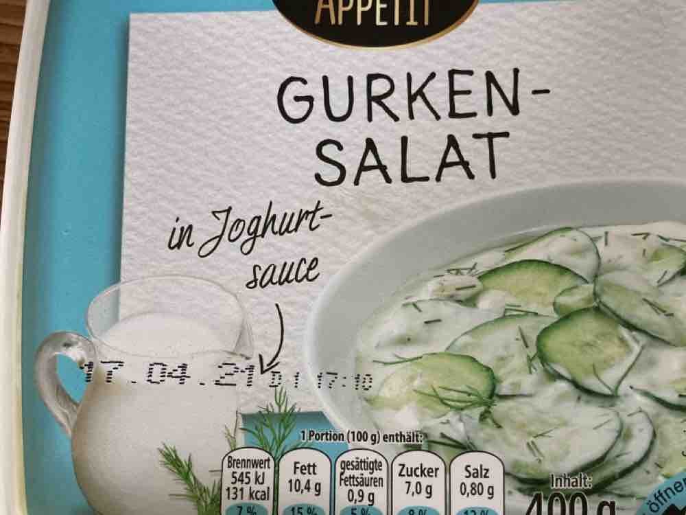 Gurkensalat in Joghurtsauce von capputira | Hochgeladen von: capputira