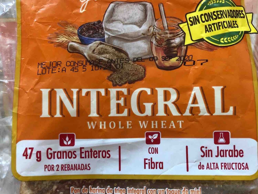 Pan  Integral, Pan de harina de trigo integral con una toque de  | Hochgeladen von: AndreasP