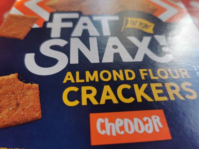 Fat Snax Almond Flour Crackers, Cheddar by cannabold | Uploaded by: cannabold