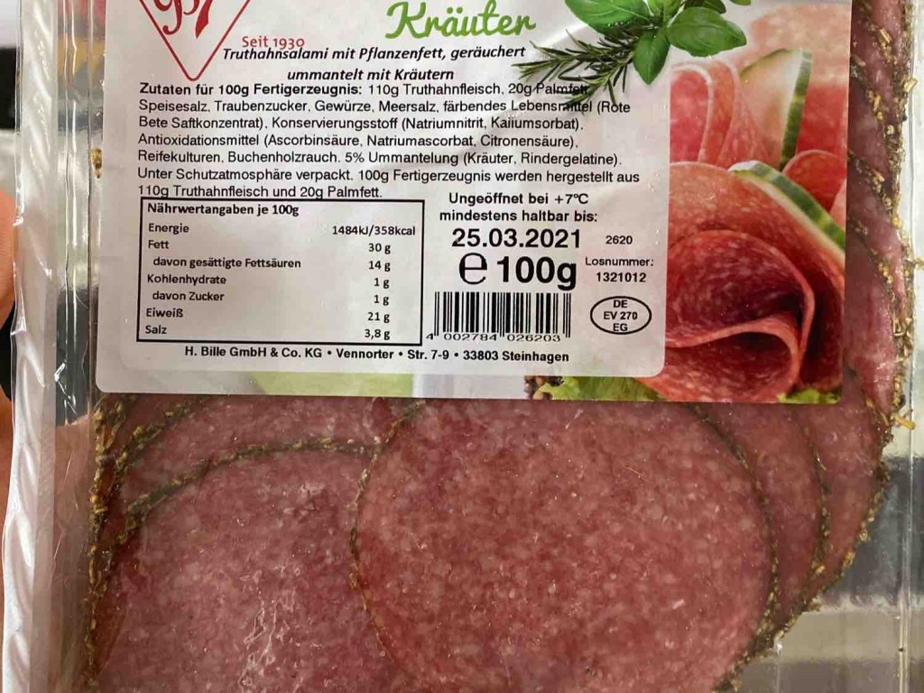 Geflügelsalami Kräuter von LarsR83 | Hochgeladen von: LarsR83