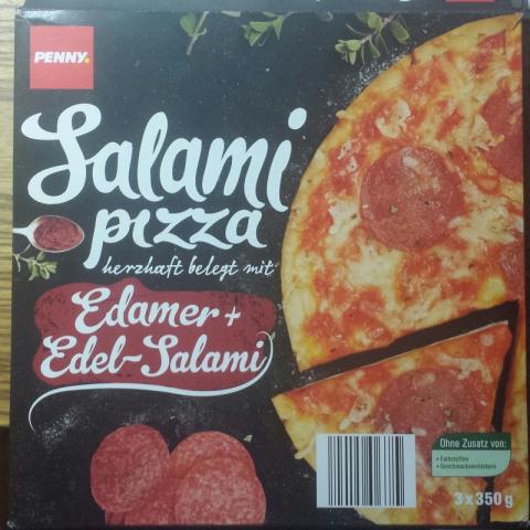 Salami Pizza, Edamer + Edel-Salami | Hochgeladen von: DerDudeMitDemHut