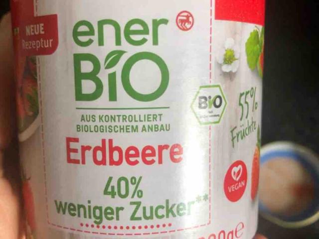 Bio Erdbeere Fruchtaufstrich, 40% weniger Zucker von JFranck | Hochgeladen von: JFranck