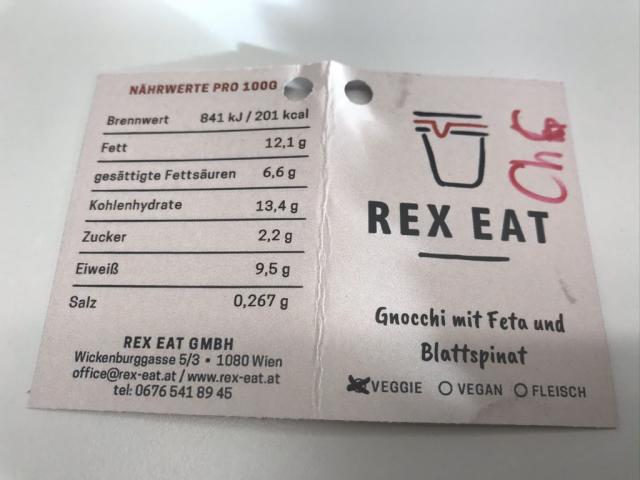 Rex Eat: Gnocchi mit Feta und Blattspinat | Hochgeladen von: chriger