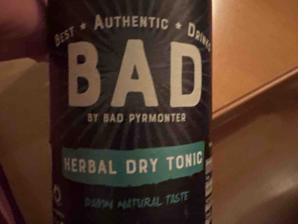 Tonic BAD, Herbal Dry Tonic von swernersen | Hochgeladen von: swernersen