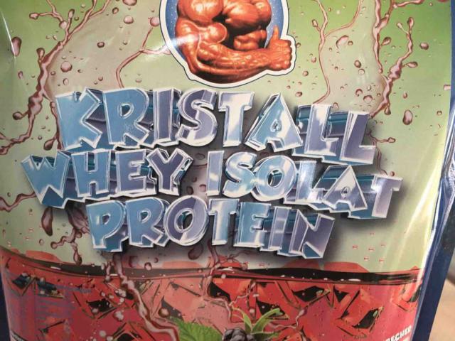 Kristall Whey Isolat Protein, Waldbeeren von Train4Schoki | Hochgeladen von: Train4Schoki