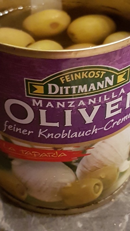 Spanische Oliven Ajo mit feiner Knoblauchcreme gefüllt von Tina6 | Hochgeladen von: Tina65