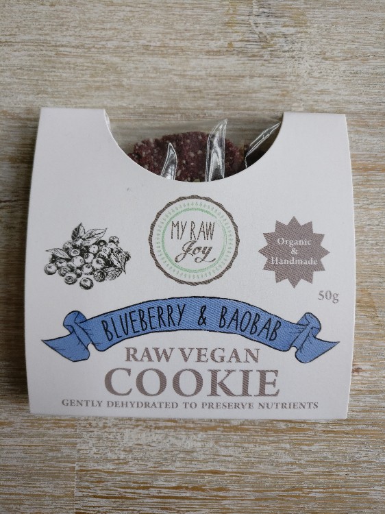 Raw vegan cookie, Blueberry & Baobab von reiner734637 | Hochgeladen von: reiner734637