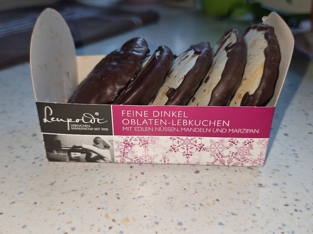 Feine Oblaten Lebkuchen mit Dinkel, Schokolade von frankkw145 | Hochgeladen von: frankkw145