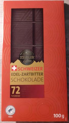 Schweizer Edel-Zartbitter Schokolade 72%, Schweizer Edel-Zartbit | Hochgeladen von: Silvi59
