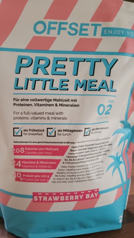 Pretty little meal Strawberry Bay, Mit 1,5% Milch, verzehrfertig | Hochgeladen von: Snodels