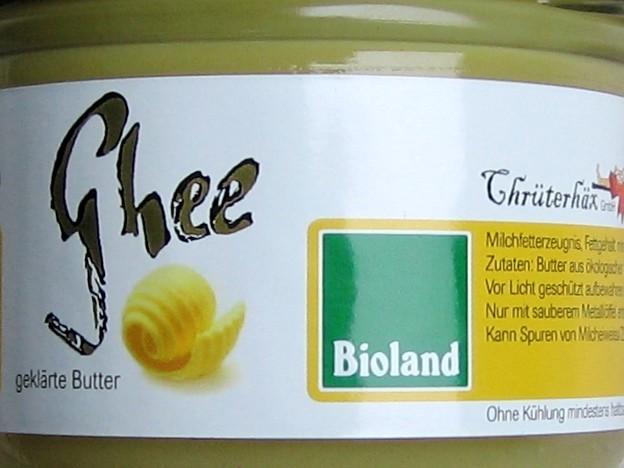 Bioland Ghee (geklärte Butter) | Hochgeladen von: Heidi