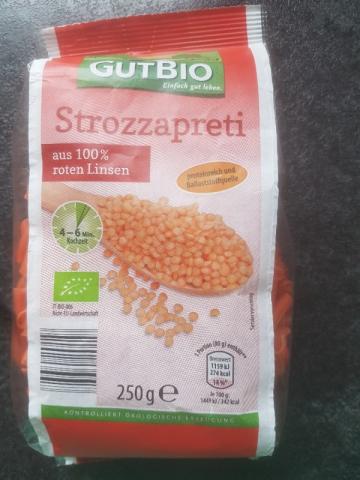 Rote Linsen Nudeln, gekocht von Trimartis | Hochgeladen von: Trimartis