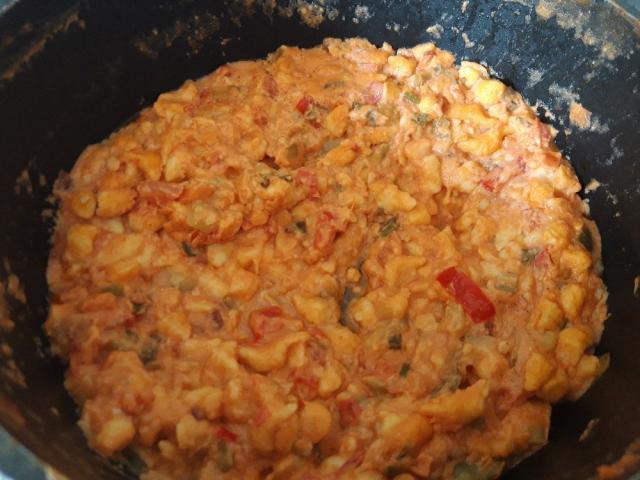 Paprika-Zucchini-Gulasch with Spätzle by JulieC | Uploaded by: JulieC