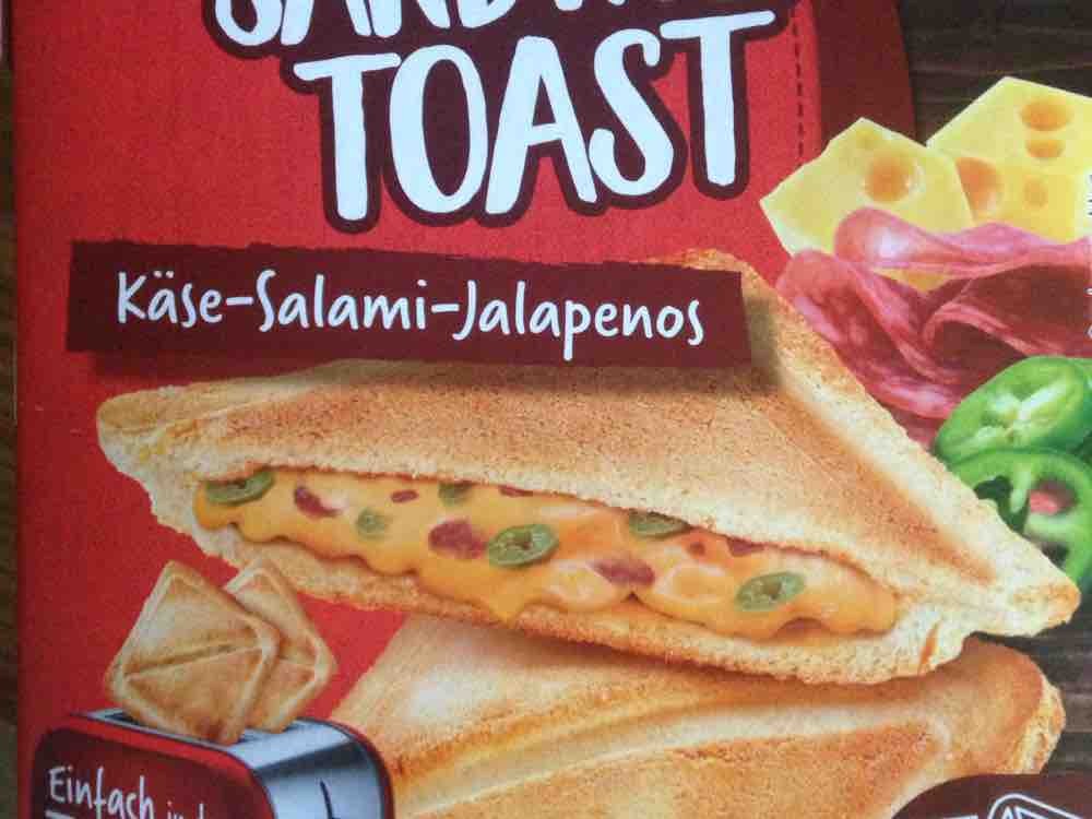 Chef Select, Sandwich Toast, Käse-Salami-Jalapenos Kalorien - Neue ...
