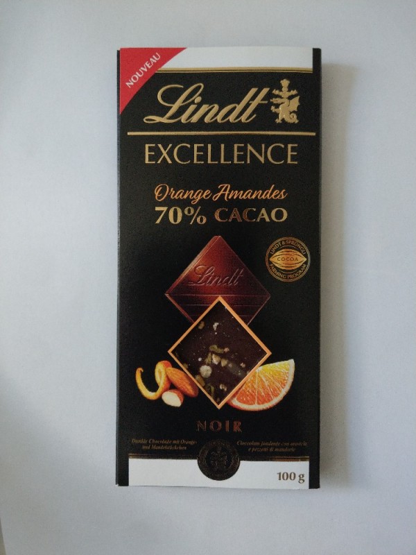 Excellence 70 % Cacao Orange Amandes von Eatlesswalkmore | Hochgeladen von: Eatlesswalkmore