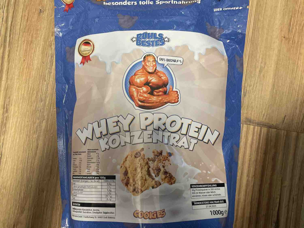 Whey Protein (Cookie) , Rühl von Kryptotrust | Hochgeladen von: Kryptotrust