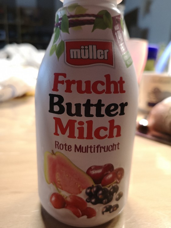 Müller, Frucht Buttermilch, Rote Multi-Frucht Kalorien - Milch ...