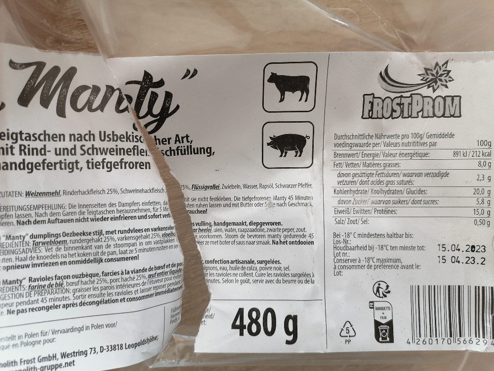 Manty Teigtaschen nach Usbekischer Art, Rind und Schweinefleisch | Hochgeladen von: Neunzehnhundertsiebzehn