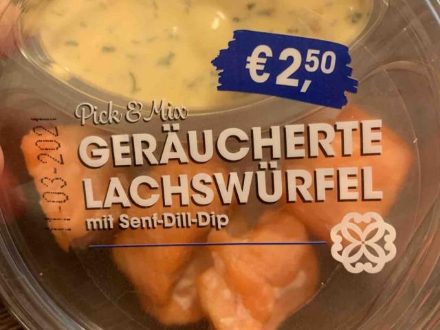 Lachswürfel geräuchert mit Senf Dill dip von ambar83 | Hochgeladen von: ambar83