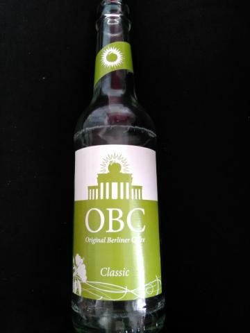 Cidre OBC Original Berliner Cidre Classic, Apfelcidre | Hochgeladen von: wanda.liesmus