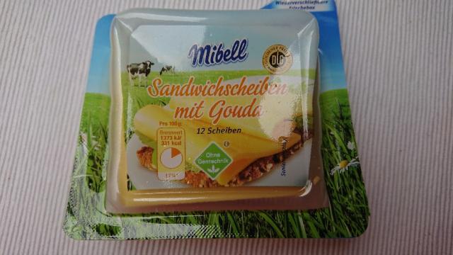 Sandwich Scheiben mit Gouda, 12 Scheiben von Steph79Z | Hochgeladen von: Steph79Z