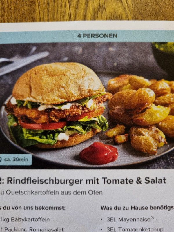 Rindfleischburger mit Tomate und Salat von dennissueren218 | Hochgeladen von: dennissueren218