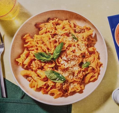 Tomatige Gigli-Pasta mit Rinderhackfleisch, Hello Fresh 30 von S | Hochgeladen von: Shanice95