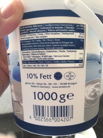 Joghurt nach griechischer Art natur, Natur | Hochgeladen von: relleom