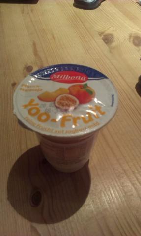 Yoo-Fruit Feine Frucht auf Joghurt mild, Pfirsich-Maracuja | Hochgeladen von: Hortensie65
