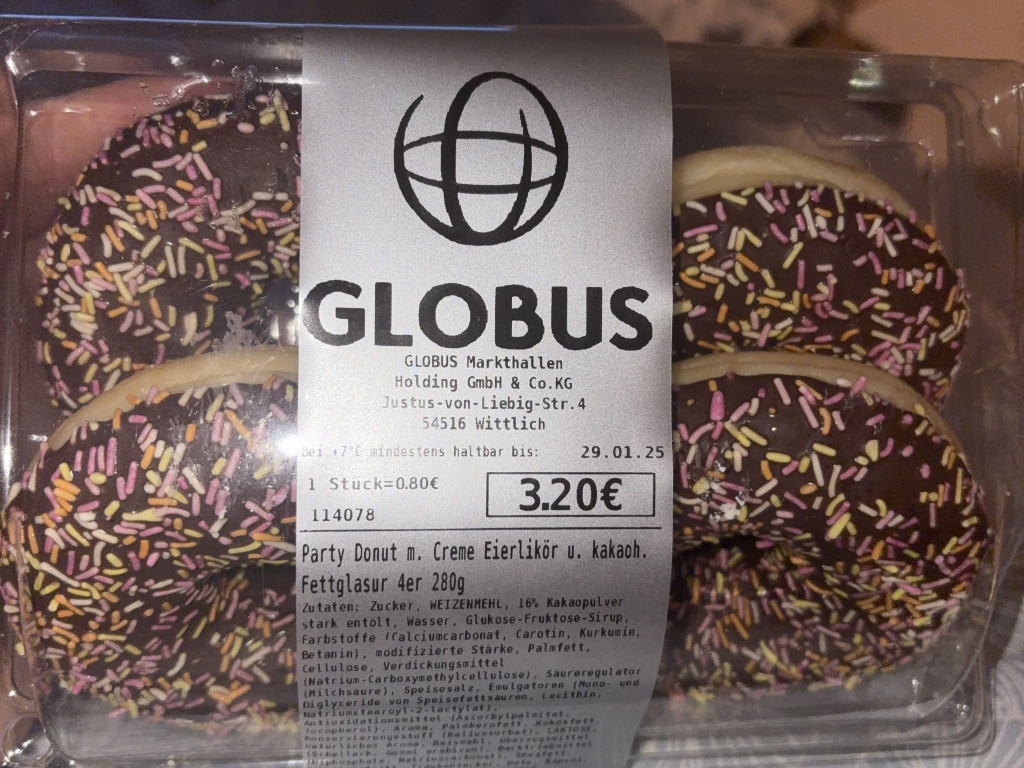 Globus Donut von florianjuchhoff | Hochgeladen von: florianjuchhoff