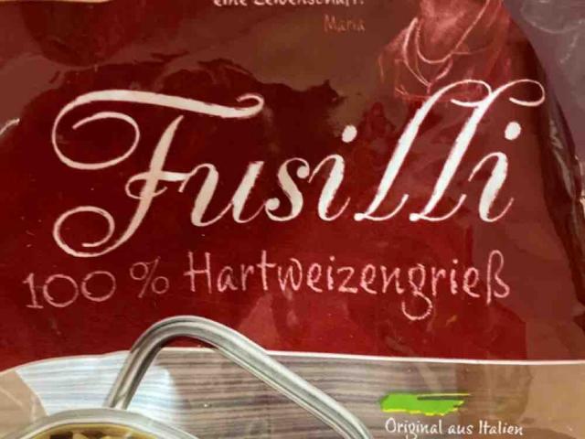 Fusilli, 100 % Hartweizengrieß von Schnegge47122 | Hochgeladen von: Schnegge47122