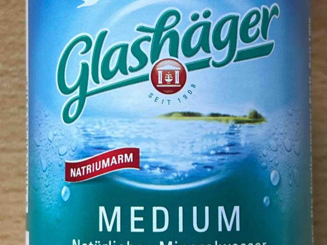 Glashäger  natriumarm MEDIUM, Mineralwasser von thaschke | Hochgeladen von: thaschke